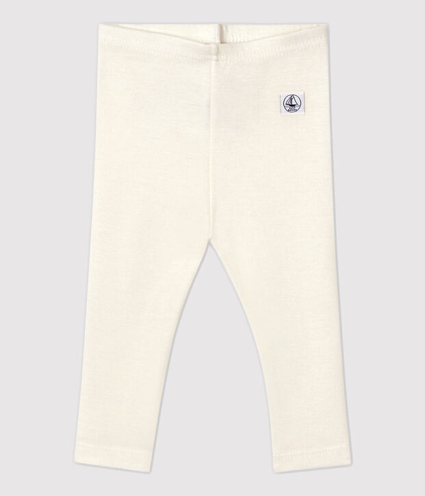 Wool and cotton babies' underwear white