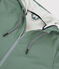 Unisex Long Light Recycled Fabric Raincoat THUYA green