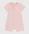 Babies' Lightweight Jersey Playsuit SALINE pink
