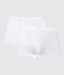 Boys' White Boxer Shorts - 2-Pack variante 1