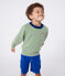 Children's cotton cargo Bermuda shorts SURF blue