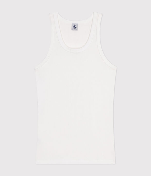 Women's Iconic cotton tank top white
