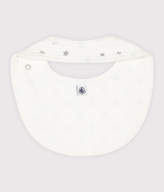 Little star bib MARSHMALLOW white/MULTICO white