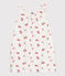 Children's fruit print cotton nightdress MARSHMALLOW white/MULTICO white