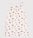 Children's fruit print cotton nightdress