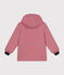 Children's unisex iconic recycled raincoat ROSEWOOD pink