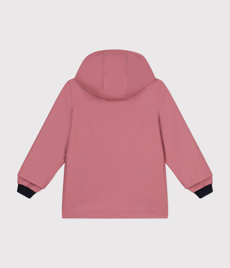 Children's unisex iconic recycled raincoat ROSEWOOD pink