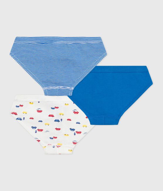 Pack of children's car print cotton briefs variante 1