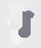 Babies' short-sleeved cotton bodysuits - 3-Pack variante 1