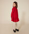 Little girls' long-sleeved dress AURORA red