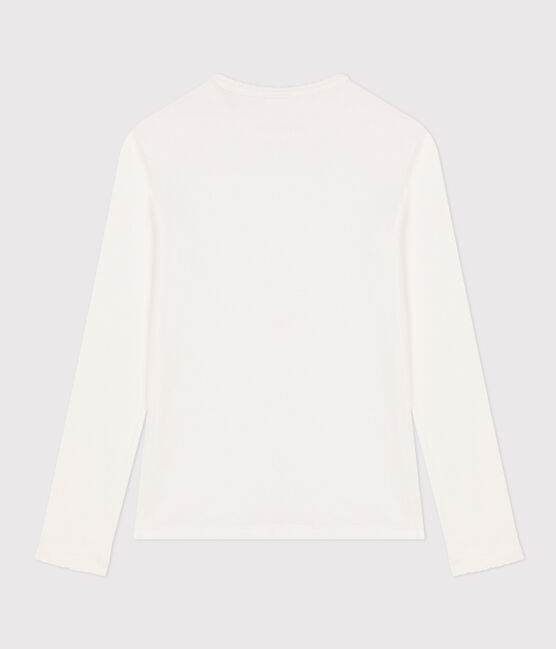 Women's Iconic Cocotte Stitch Cotton T-Shirt ECUME white