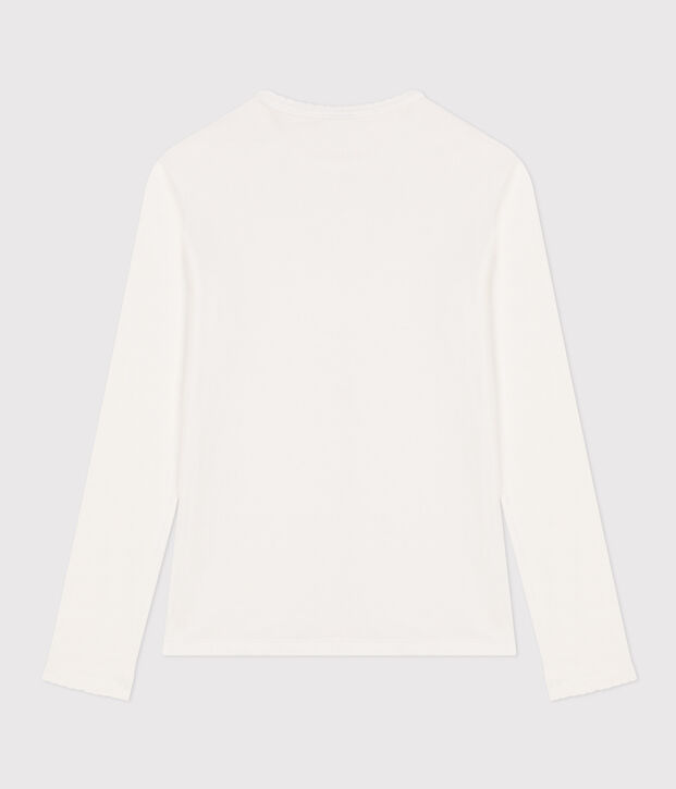 Women's Iconic Cocotte Stitch Cotton T-Shirt white