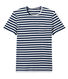 Men's two-tone striped tee