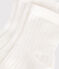 2 PAIRS OF PLAIN WHITE COTTON BABY SOCKS variante 1