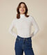 Women's Iconic roll neck cotton T-shirt