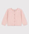 Girls' Cotton Cardigan SALINE pink