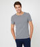 Men's short-sleeved crew neck t-shirt SMOKING blue/MARSHMALLOW white
