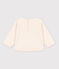 Babies' Cotton Sweatshirt AVALANCHE Ecru