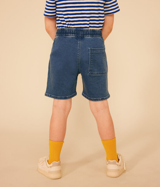Boys' Denim Shorts BLEU DELAVE blue