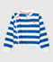 Girls' Cotton Cardigan blue/white