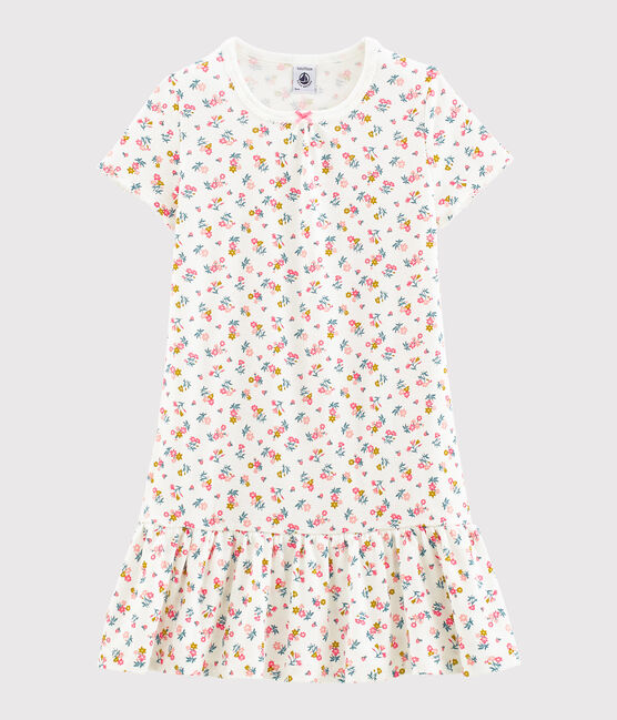 Girls' Nightdress MARSHMALLOW white/MULTICO white