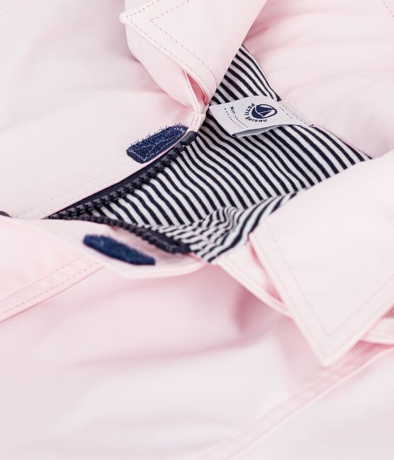 Babies' iconic raincoat BARELY pink