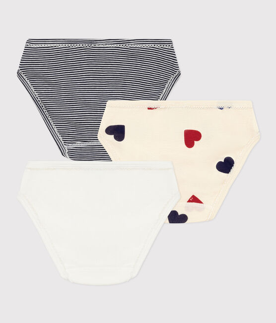 Girls' Three-Heart Cotton Briefs - Pack of 3 variante 1