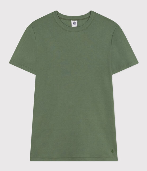 Women's Iconic Cotton Round Neck T-Shirt CROCO green