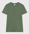 Women's Iconic Cotton Round Neck T-Shirt CROCO green