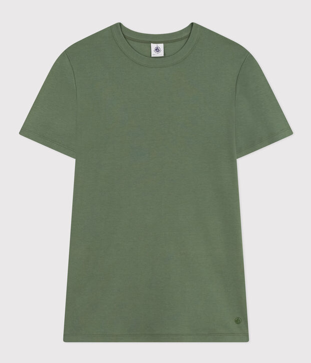 Women's Iconic Cotton Round Neck T-Shirt green