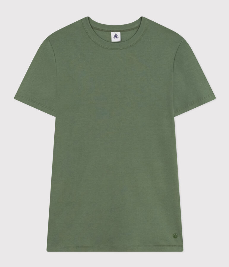 Women's Iconic Cotton Round Neck T-Shirt green