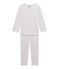 Pyjama fille imprimé petites fleurs BOCAL blue/MULTICO white