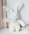 Babies' Musical Rabbit Sherpa Comforter MARSHMALLOW white