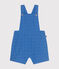 Babies' English embroidery Dungaree Shorts GAULOISE blue