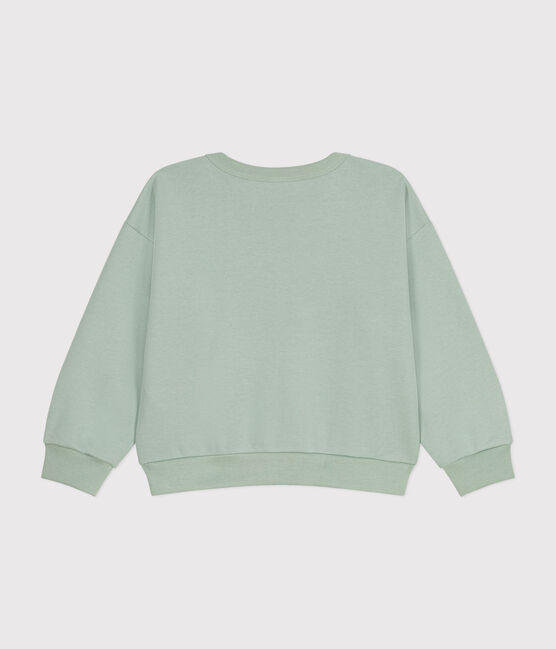  Girls' Fleece Sweatshirt HERBIER green