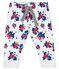 Baby girl's print trousers MARSHMALLOW white/MULTICO white