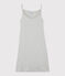 Women's Iconic Strappy Cotton Dress BELUGA CHINE grey
