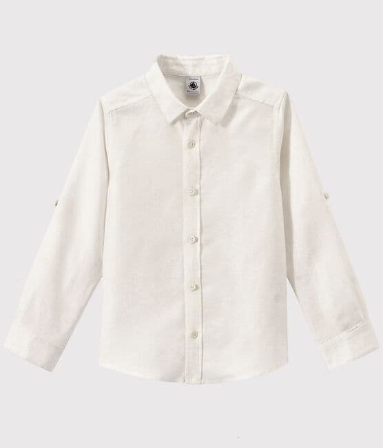 Boys' Oxford Shirt ECUME white
