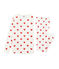 Girls - Boys' Ribbed Pyjamas MARSHMALLOW white/TERKUIT red