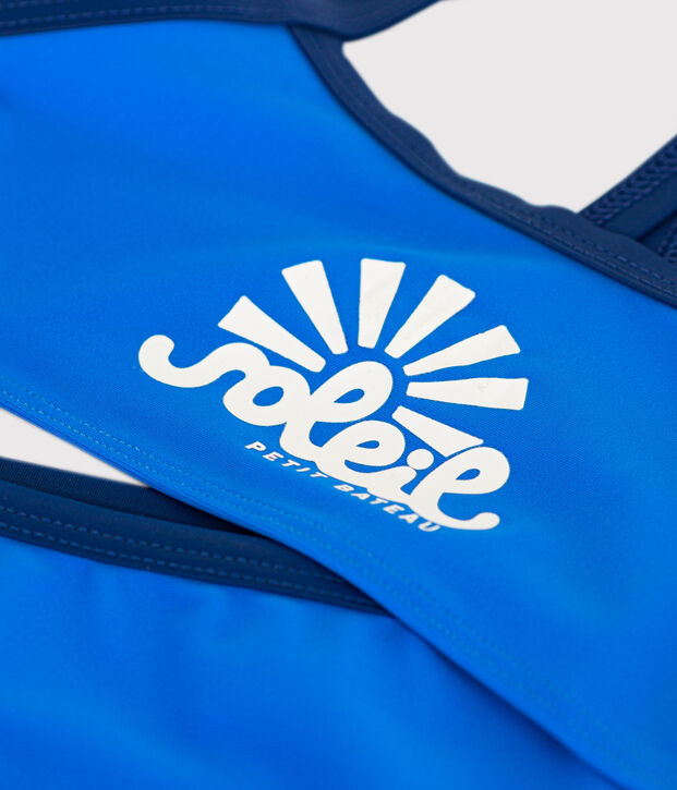 Girls' Two-Piece Swimsuit blue