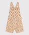 Girls' Poplin Playsuit AVALANCHE white/MULTICO