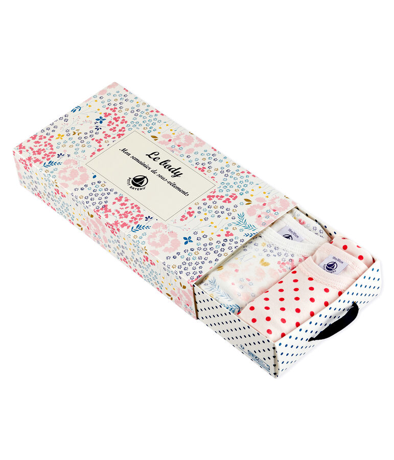 Baby Girls' Long-Sleeved Bodysuit - 5-Piece Set variante 1