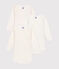 Babies' Heart Patterned Long-Sleeved Cotton Bodysuits - 3-Pack variante 1