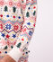 Children's Christmas pyjamas in printed fleece MILK /MULTICO