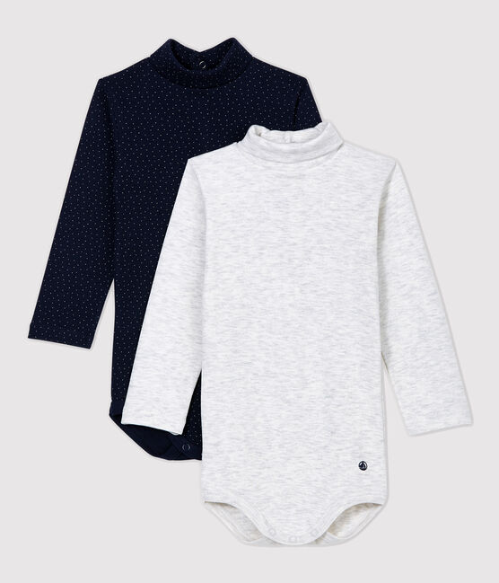 Babies' Bodysuit with Roll Neck - 2-Pack variante 1