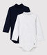 Babies' Bodysuit with Roll Neck - 2-Pack