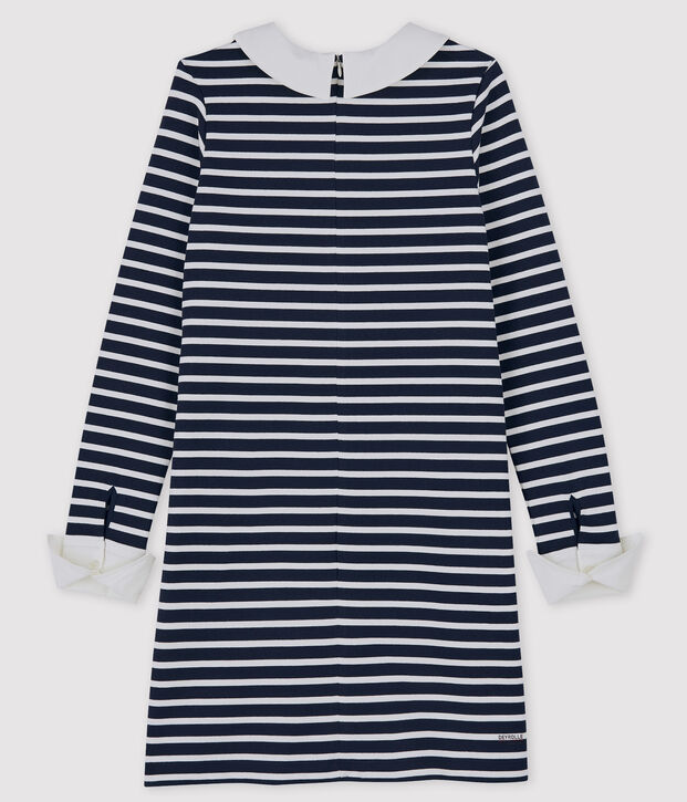 Petit Bateau x Deyrolle Women's Dress blue/white