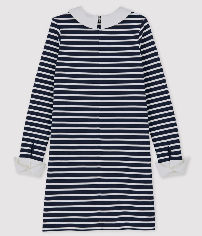 Petit Bateau x Deyrolle Women's Dress blue/white