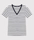 Women's Iconic Cotton V-Neck T-Shirt
