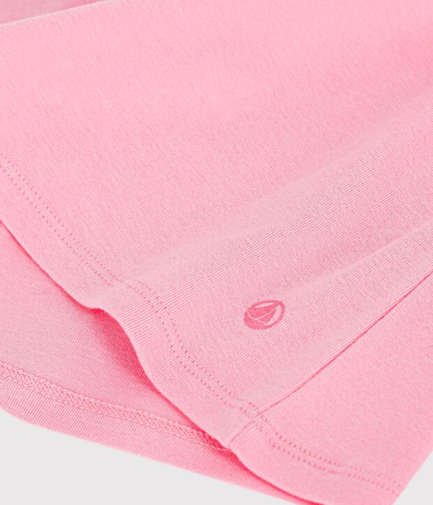 Women's short-sleeved plain cotton T-shirt CHARMI